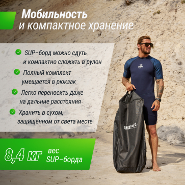 SUP-борд UNIX Line City Graffiti (335 см) - 6