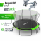 Батут UNIX Line 12 ft UFO Green - 2