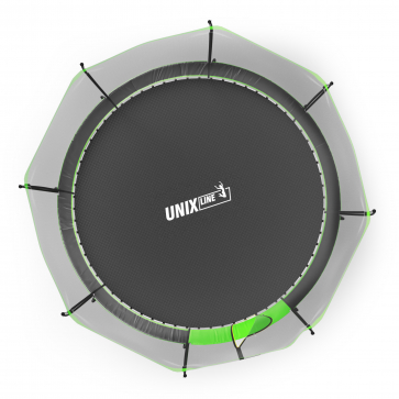 Батут UNIX Line 12 ft UFO Green - 13