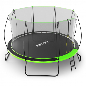 Батут UNIX Line 12 ft UFO Green - 15